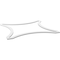 Ekena Millwork 23 38W x 23 38H x 58T Small Lilley Decorative Fretwork Ceiling Panels, PVC CELP23X2302LEY - alternate 9